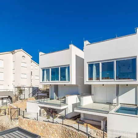 Apartments Solis Lacus Penthouse Njivice Exterior foto